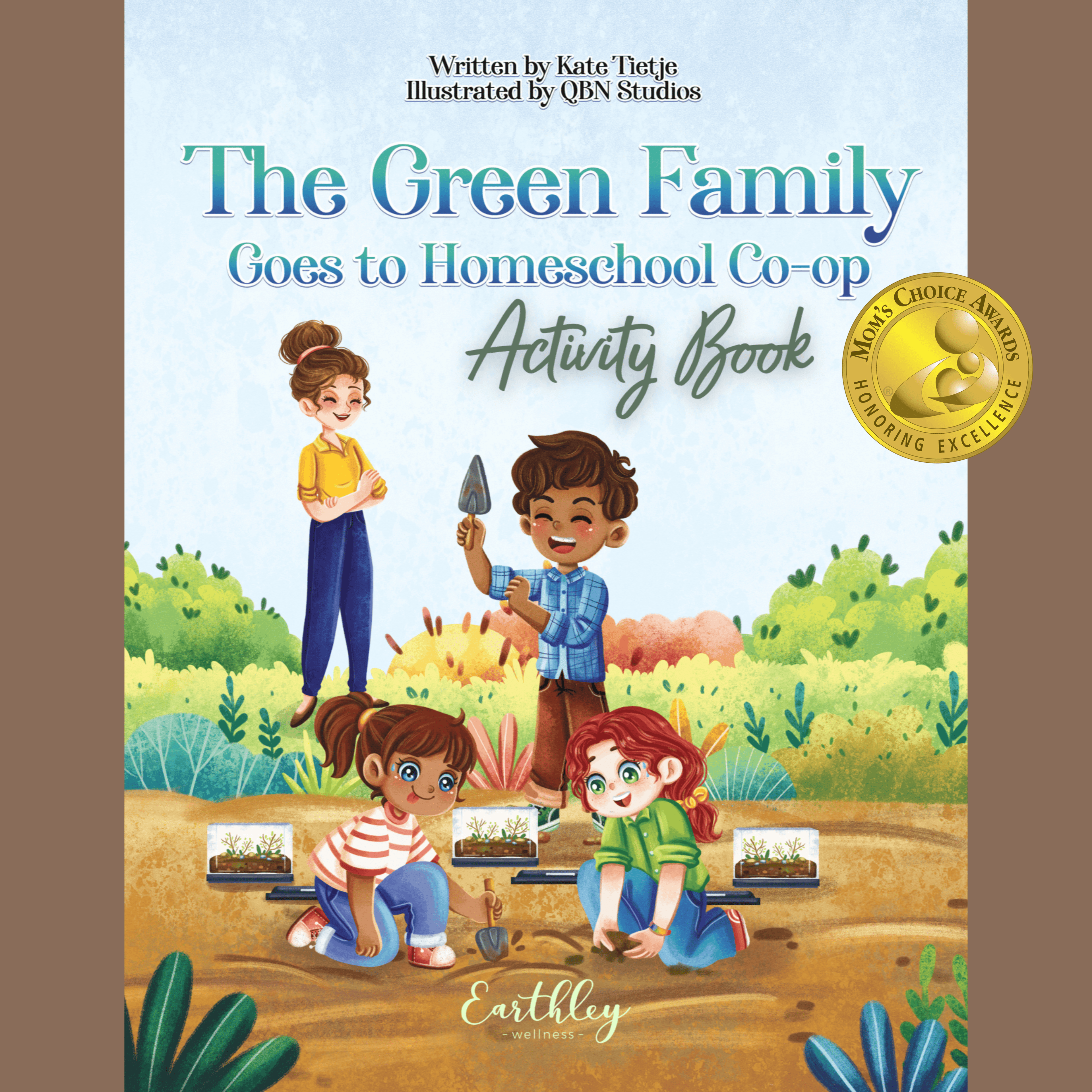 green family homeschool activity guide with award educational guide